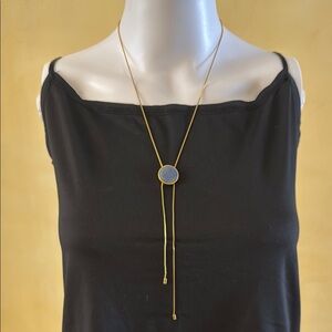 Madewell Gold and Silver Geometric Necklace